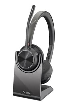 Hp Voyager V4320 Uc Charge Stand Hodesett Usb-c Zoom Stereo