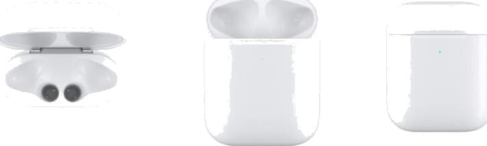 Cyoo - Ladeveske - Apple Airpods - - Med Kabel Eller Trådløst - Hvit