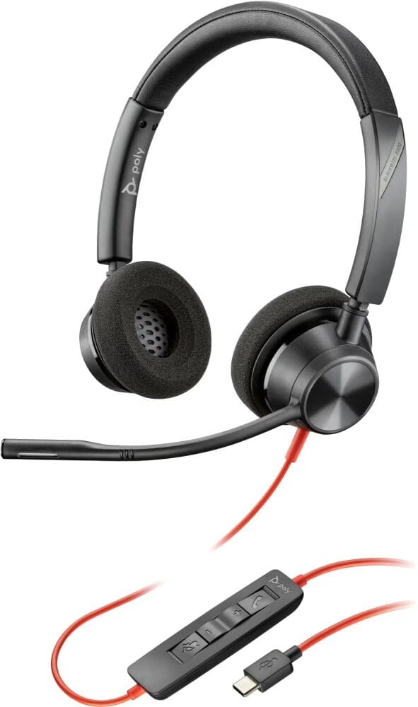 HP Poly Blackwire 3320 headset USB-C