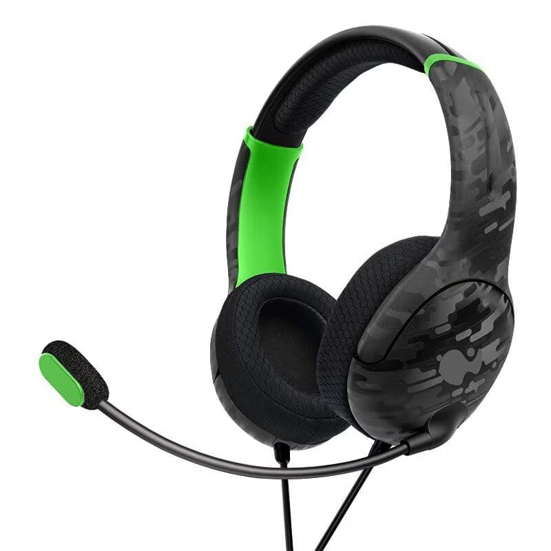 Pdp Airlite Wired Xbox Headset Neon Carbon