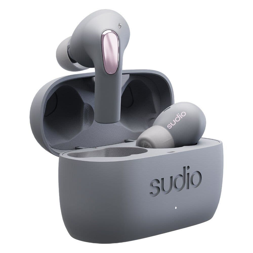 Sudio E2 Trådløse In-Ear Hodetelefoner Slate Grey