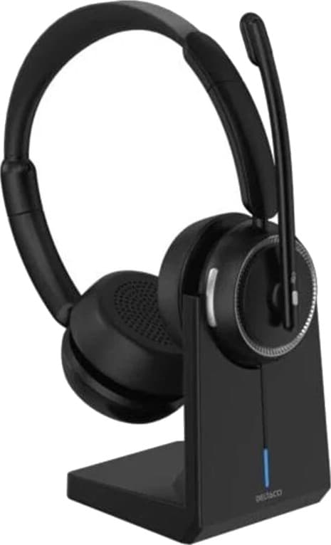 Deltaco HL 100 Wireless Stereo Headset Svart