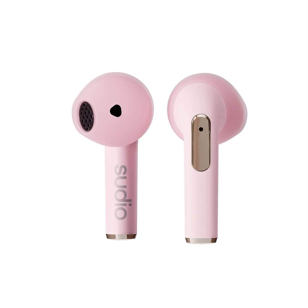 Sudio Hodetelefon In Ear N2 True Wireless Pink