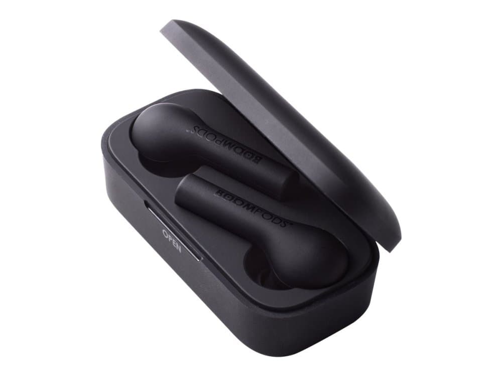 Boompods Bassline Tws - True Wireless-Hodetelefoner Med Mikrofon - I Øret - Bluetooth - Svart
