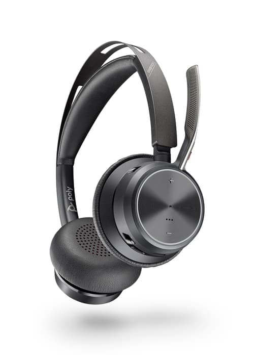 Poly Voyager Focus 2 Uc Standard No Stand Hodesett Usb-a Via Bluetooth-adapter Svart