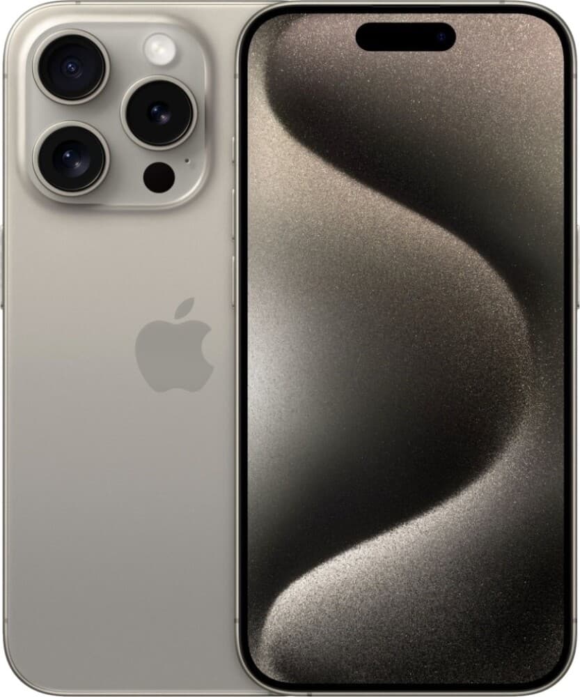 Apple iPhone 15 Pro 256GB Titanium Naturlig