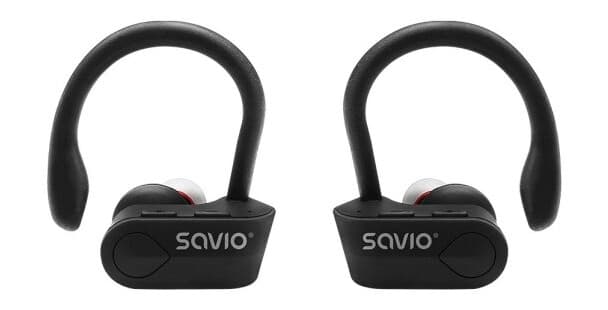 Savio Tws-03, Trådløs, Samtaler/Musikk, 20 - 20000 Hz, 18,8 G, Hodesett, Sort