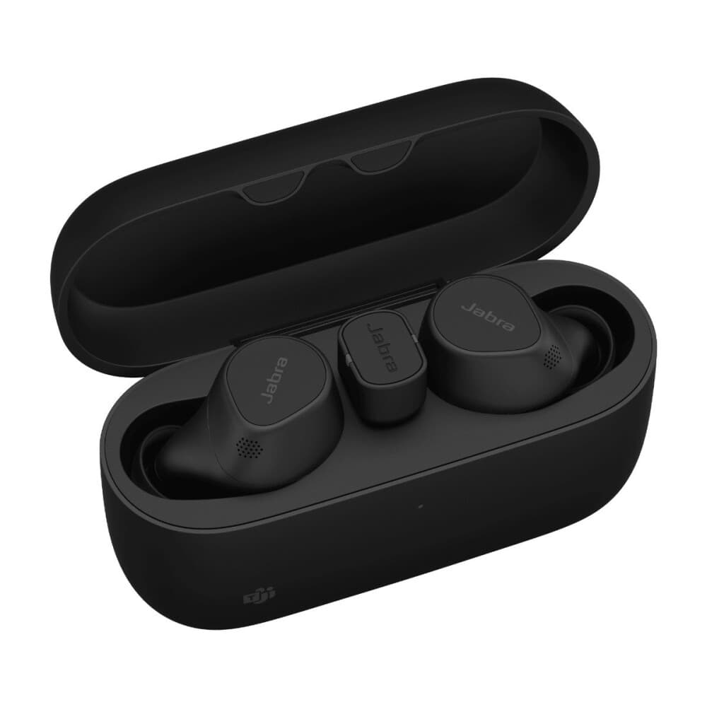 Jabra Evolve2 Buds - With Wireless Charging Pad True Wireless-hodetelefoner Usb-c Via Bluetooth-adapter Microsoft Teams Stereo Svart