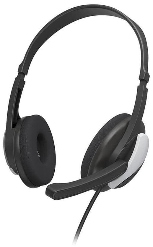 Hama PC Headset Office Stereo On-Ear HS-P100 V2 Sort 3,5mm