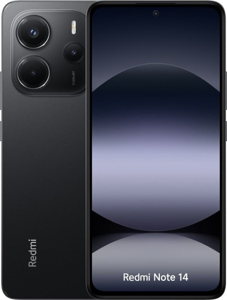Xiaomi Redmi Note 14 4G 6GB/128GB Midnight Black