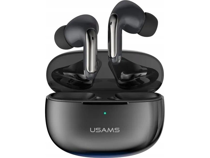 Usams Hodetelefoner Usams Trådløse Hodetelefoner Bhuencxd01 Bluetooth 5.3 Tws X-Don Serie Svart/Svart (Us-Xd19)
