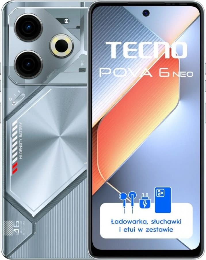 Tecno Pova 6 Neo 8GB/256GB Starry Silver