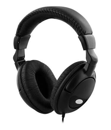 DELTACO Headset med volumekontrol
