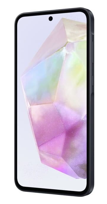 Samsung Galaxy A35 - Enterprise Edition - 5G Smarttelefon - Dobbelt-Sim - Ram 6 Gb / Internminne 128 Gb - Microsd Slot - Oled-Display - 6.6" - 2340 X 1080 Piksler 120 Hz - 3X Bakkamera 50 Mp 8 Mp 5 Mp - Front Camera 13 Mp - Fantastisk Marine