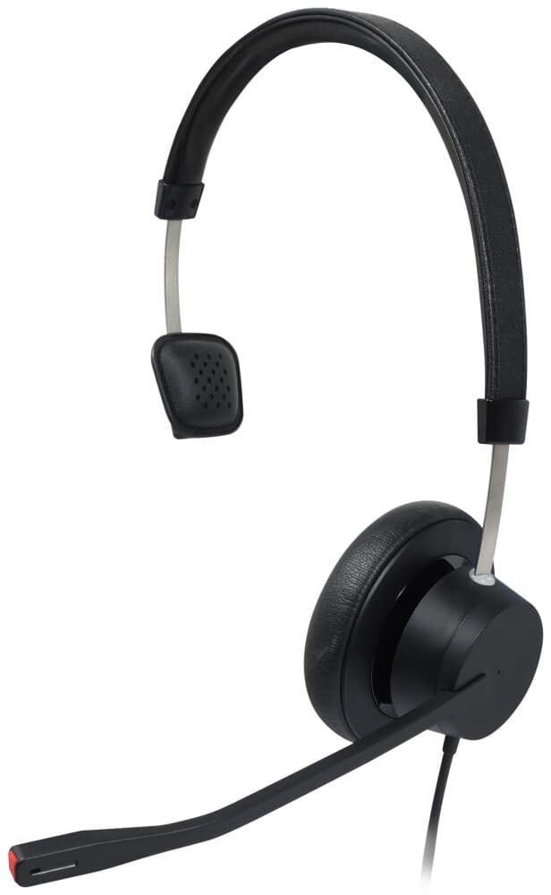 Plusonic VT X140 Mono Headset Svart