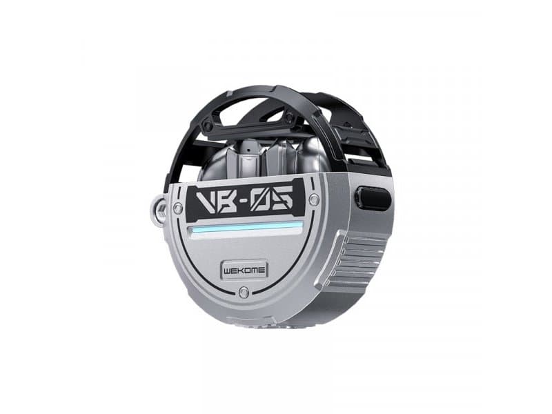 Wekome Vb05 Vanguard Series - Bluetooth V5.3 Tws Trådløse Hodetelefoner Med Ladeveske (Grå)