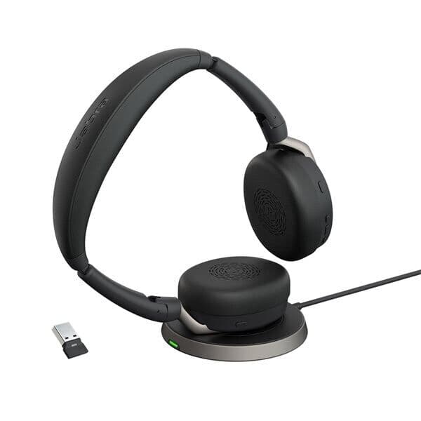 Jabra Evolve2 65 Flex Hodesett Usb-a Optimert For Uc Stereo Svart