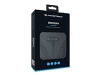 Conceptronic BRENDAN - Ørepropper med mikrofon - i øret - Bluetooth - trådløs - svart