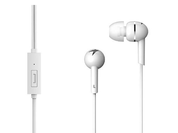 Genius Hs-M300, Koblet Med Ledninger (Ikke Trådløs), 20 - 20000 Hz, Samtaler/Musikk, 12 G, Hodesett, Hvit