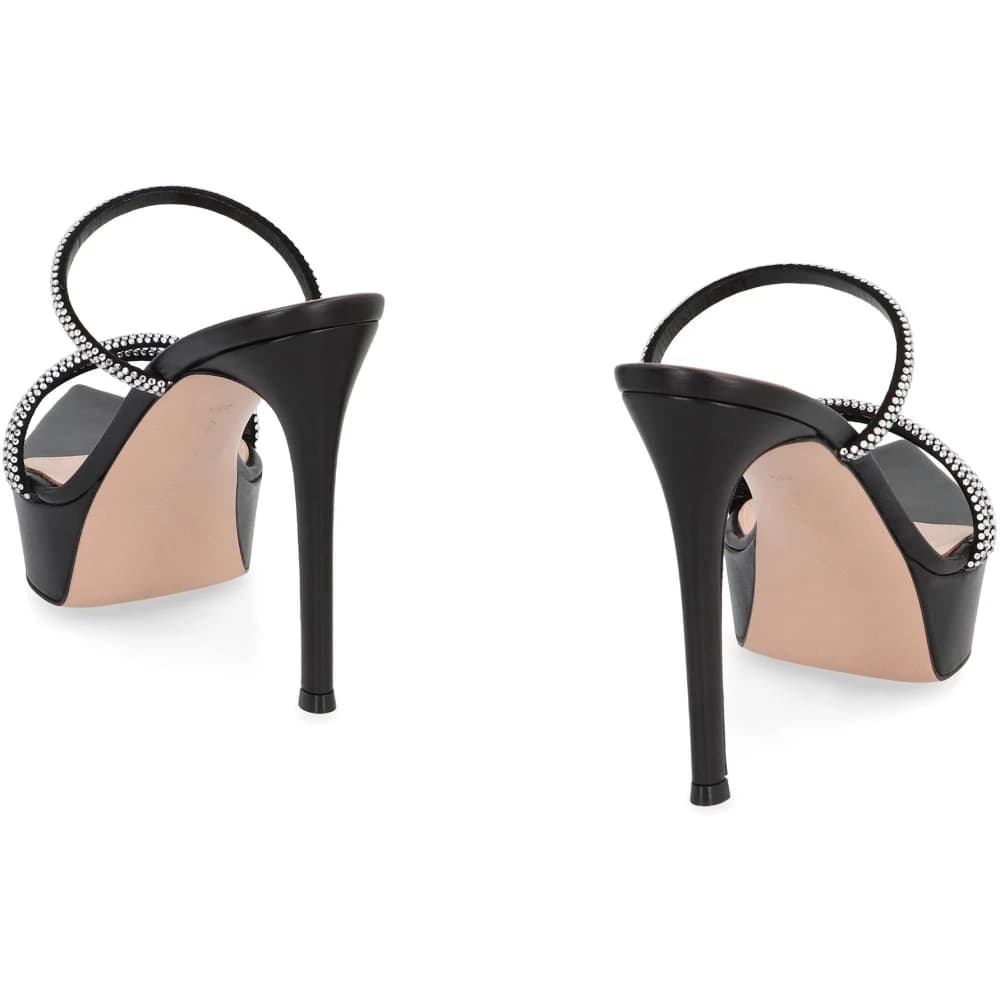 Gianvito Rossi Dame Sko Svart 37 1/2 EU, - side a