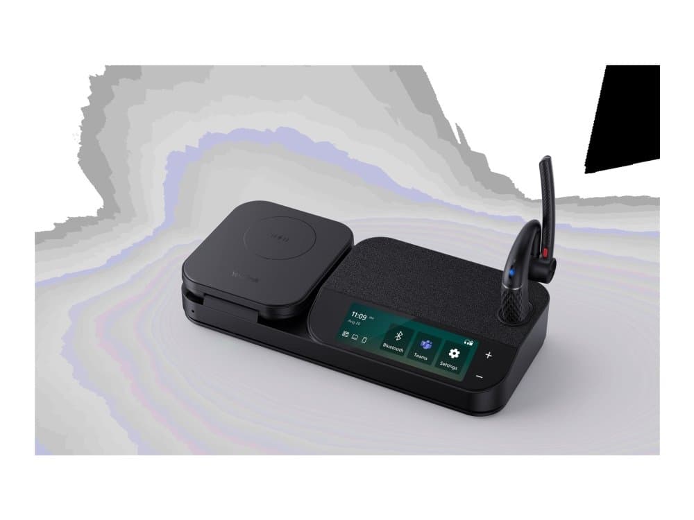 Yealink Bh71 Series Workstation - Hodesett - I Øret - Over-Øret-Montering - Bluetooth - Trådløs - Usb-A Via Bluetooth-Adapter - Certified For Microsoft Teams