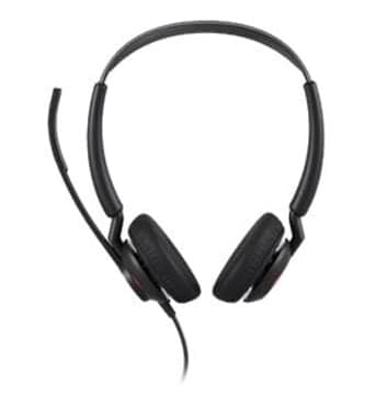 Jabra Engage 50 Ii Uc Hodesett Usb-a Optimert For Uc Stereo Svart