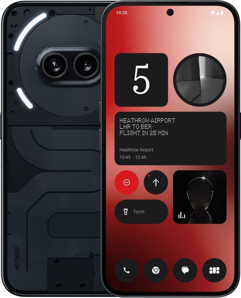 Nothing Phone 2a 5G 12GB/256GB Sort
