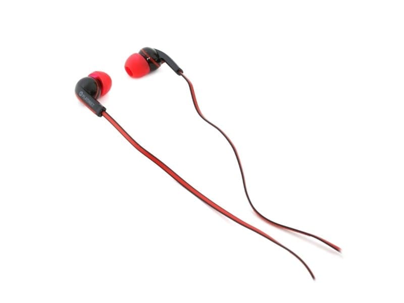 Platinet Pm1031, Hodesett, In-Ear, Calls/Music, Sort, Rød, Stereofonisk, 1,2 M