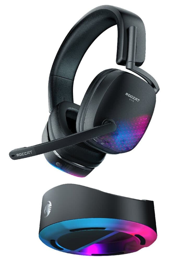 Roccat Syn Max Air Trådløs Gaming Headset - Svart