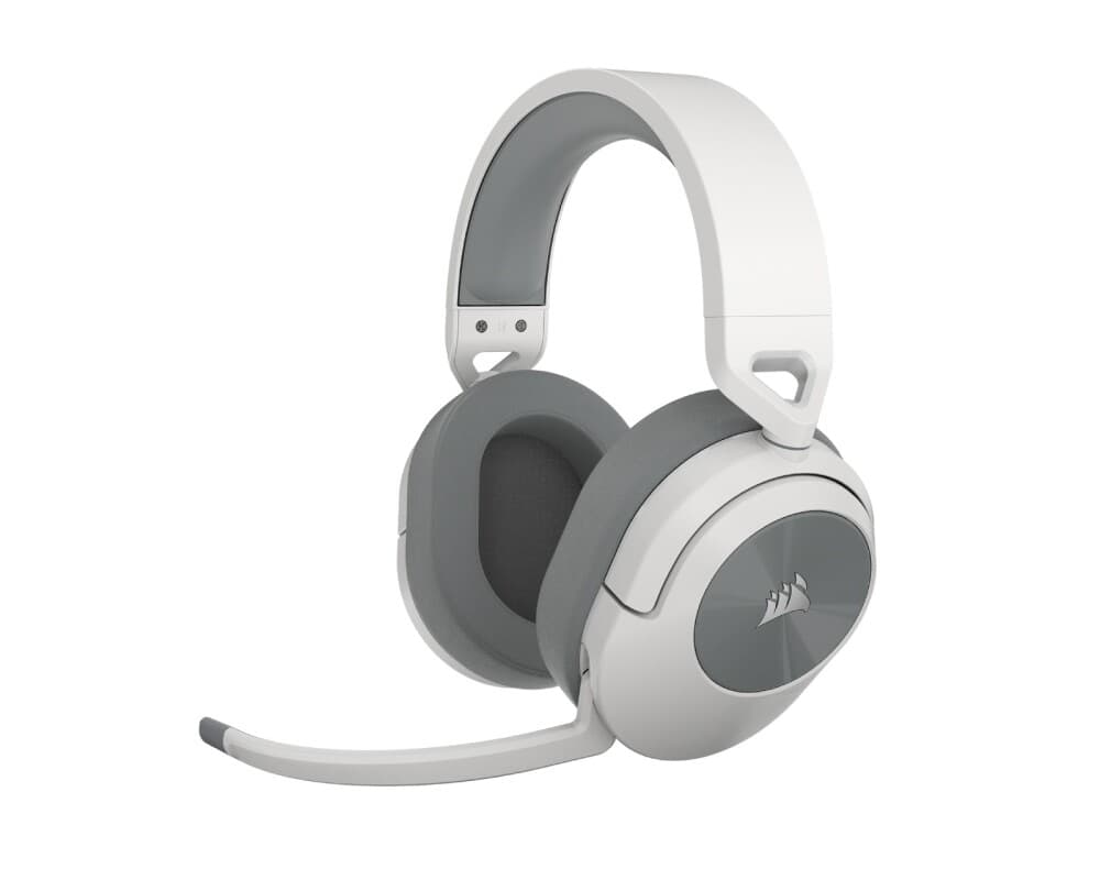 Corsair HS55 Wireless - Trådløst spillhodesett - Hvit