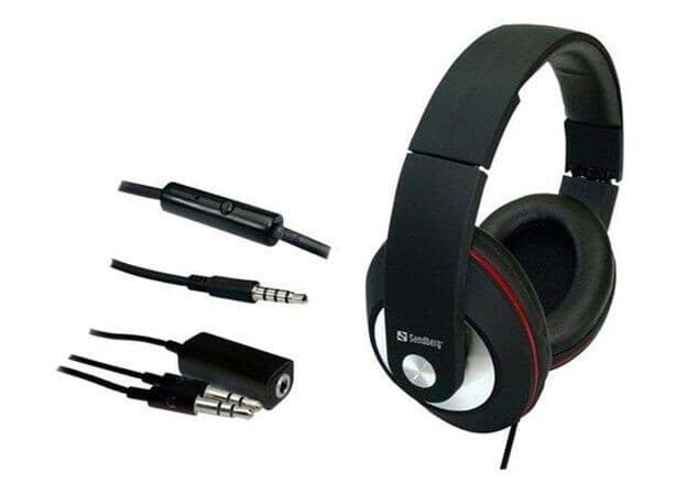 Sandberg Play'n Go Headset - Svart