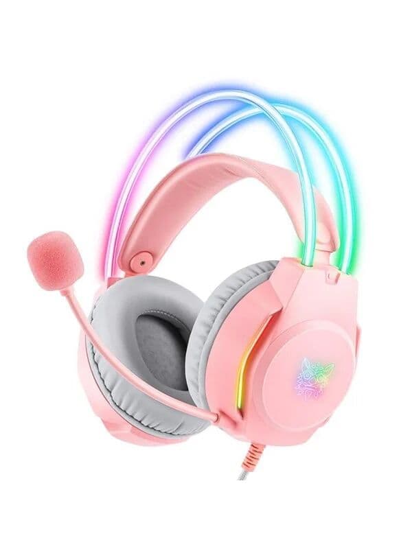 ONIKUMA Gaming headphones X26 Pink