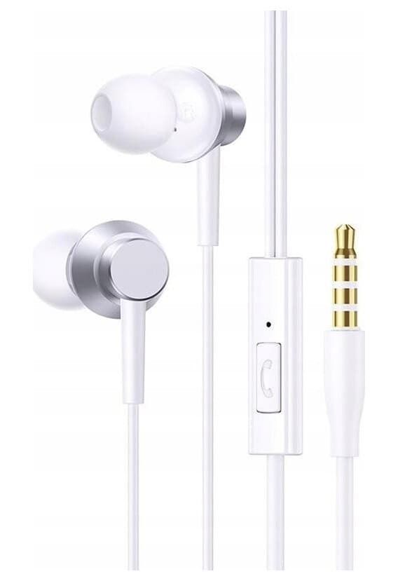 Baseus Encok Hz11 Kablede Øretelefoner Moon White
