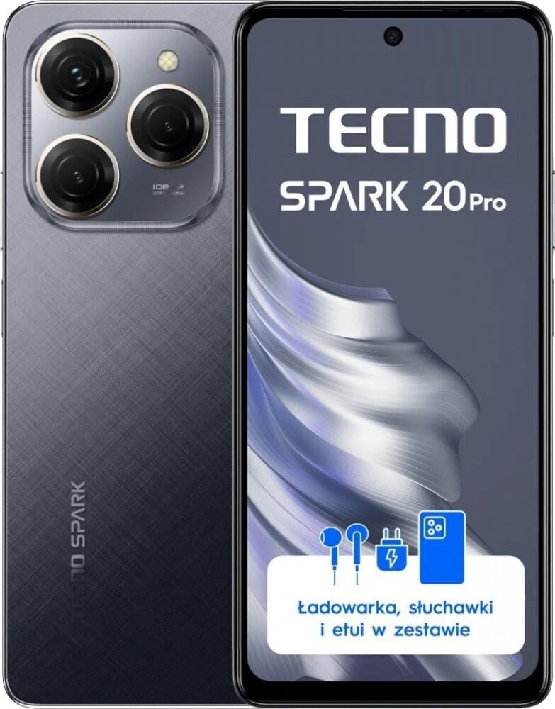 Tecno Spark 20 Pro 12GB/256GB Moonlit Black