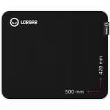 Lorgar Legacer 755, Gaming Mouse Pad, Size L, Black