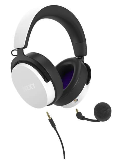 NZXT Relay Hi-Res 7.1 Gaming Headset - Hvit