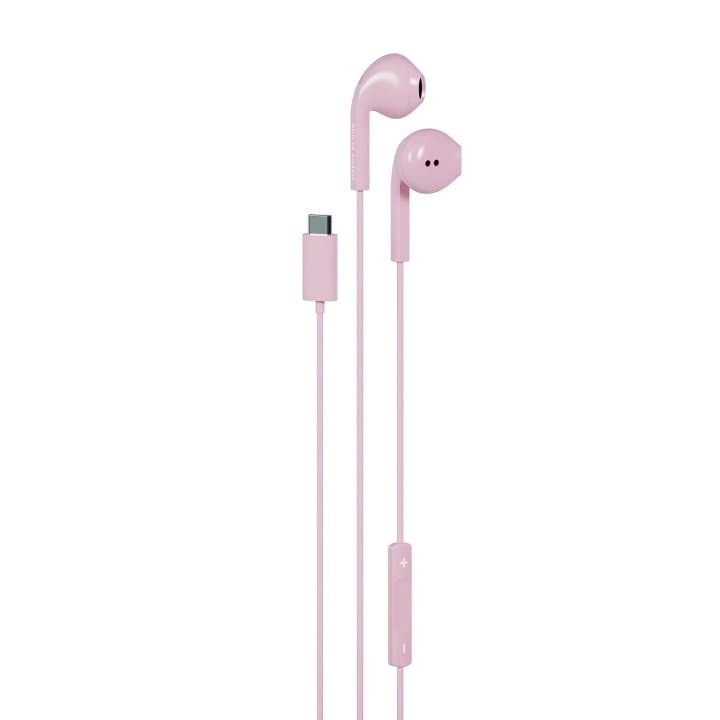 Happy Plugs Hodetelefon In Ear USB C Kablet Rosa