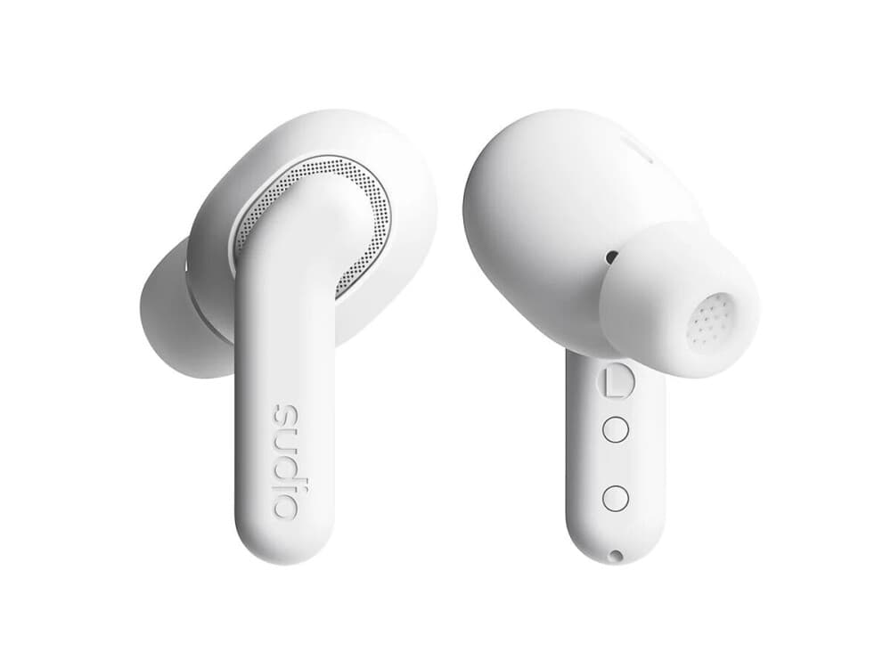 Sudio E4 Pro Trådløse Ørepropper Hvit