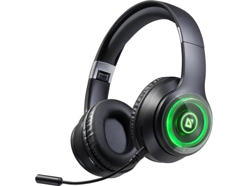 Defender Freemotion B400 Trådløse Bluetooth-Hodetelefoner Med Mikrofon, Bakgrunnsbelyst + Mp3-Spiller