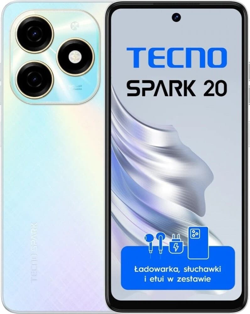Tecno Spark 20 8GB/256GB Cyber White