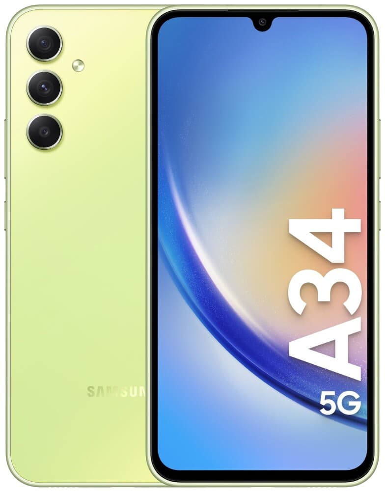 Samsung Galaxy A34 5G 6GB/128GB lys Grønn