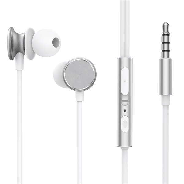 Joyroom Wired Series Jr-Ew03 Kablede In-Ear-Hodetelefoner - Sølv