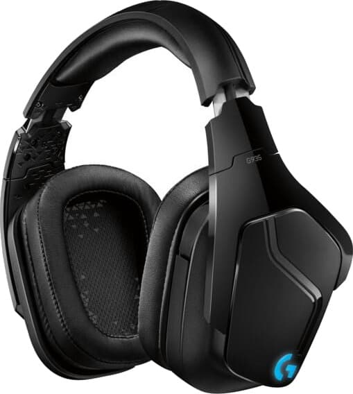 Logitech Gaming Headset G935 Hodesett 3,5 Mm Jakk Surround Sound Blå, Svart