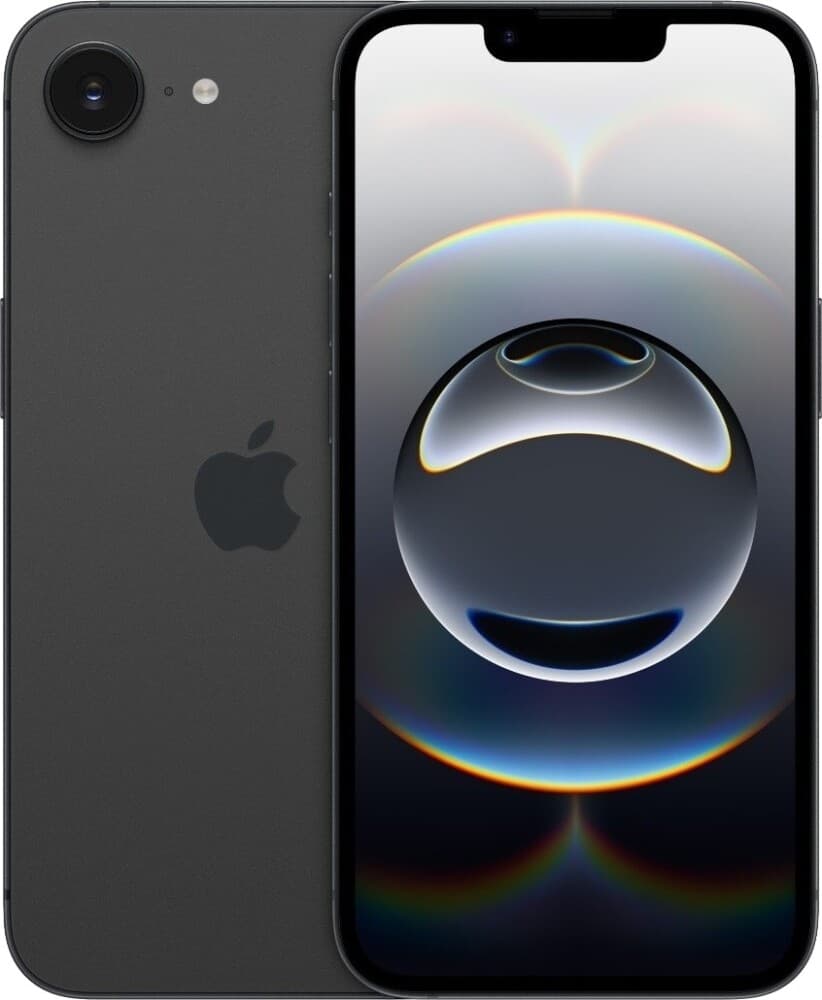 Apple iPhone 16e 128GB Sort