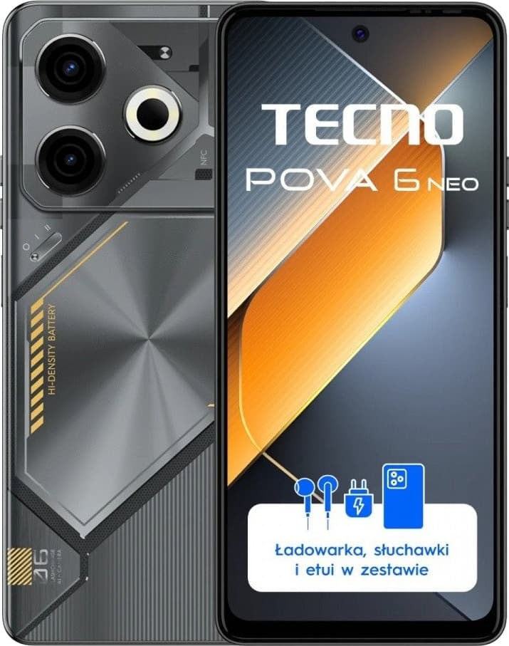 Tecno Pova 6 Neo 8GB/256GB Speed Black