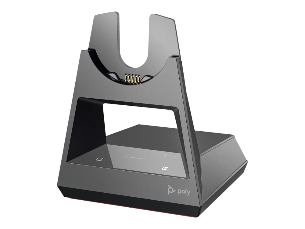 Poly Voyager Office Base Accessory - base for trådløst hodemikrotelefonssystem for Bluetooth-hodetelefoner