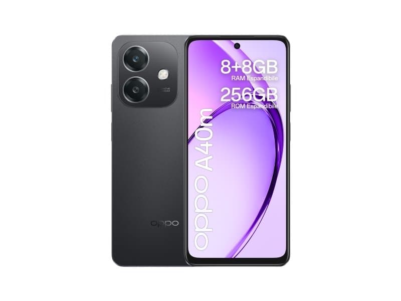 Oppo A40m 8GB/256GB Svart