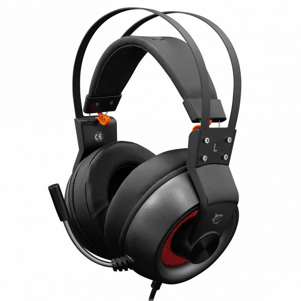White Shark GH 1949 Gaming Headset (USB) Sort/Rød