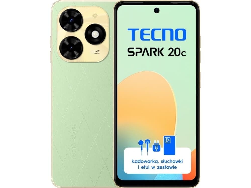 Tecno Spark 20C 8GB/128GB Grønn