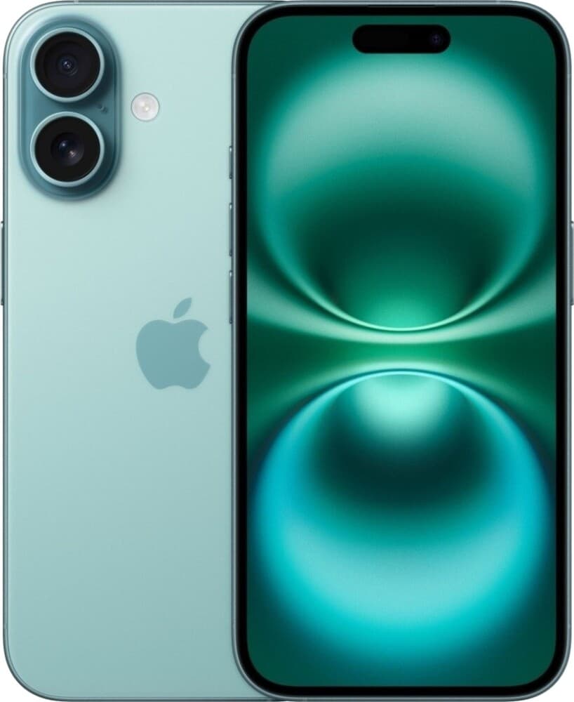 Apple iPhone 16 256GB Blågrønn
